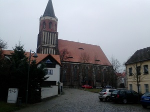 Calau Blick zur Stadtkirche